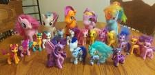 My Little Pony Large Mixed Lot Plush  Plastic Assorted Rare  Common Celestia