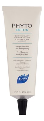 Phyto Phytodetox Pre-Shampoo Purifying Mask 4.20 oz         125 ml. Hair Mask