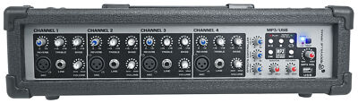 Rockville RPM45 1800w Powered 4 Channel Mixer/Amplifier w USB/EQ/Effects/Phantom