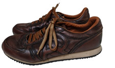 Armani Jeans uomo sneaker scarpe sportive casual scarpe casual tempo libero marroni taglia 40