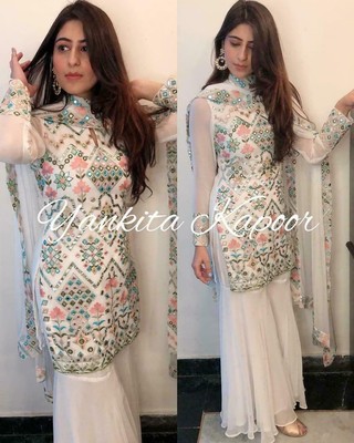 punjabi sharara suits party wear
