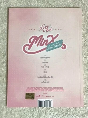DREAMCATCHER Minx 1st Mini Album LOVE SHAKE rare good condition