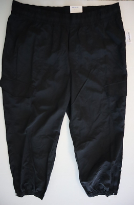 Old Navy 813466-01 Women's Sz XL Black Jack High-Waisted Ankle-Zip