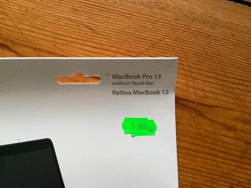 Apple MacBook 12 - 13 Ochrona klawiatury Moshi - Zdjęcie 2 z 2