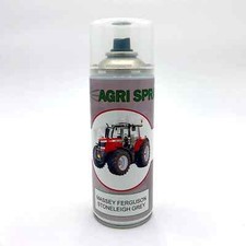 Massey Ferguson Tractor Stoneleigh Grey Aerosol Spray Paint Touch Up Can 400ml
