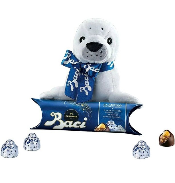 peluche con cioccolatini