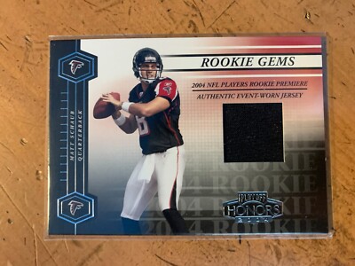 2004 Playoff Honors #203 Matt Schaub JSY RC /750