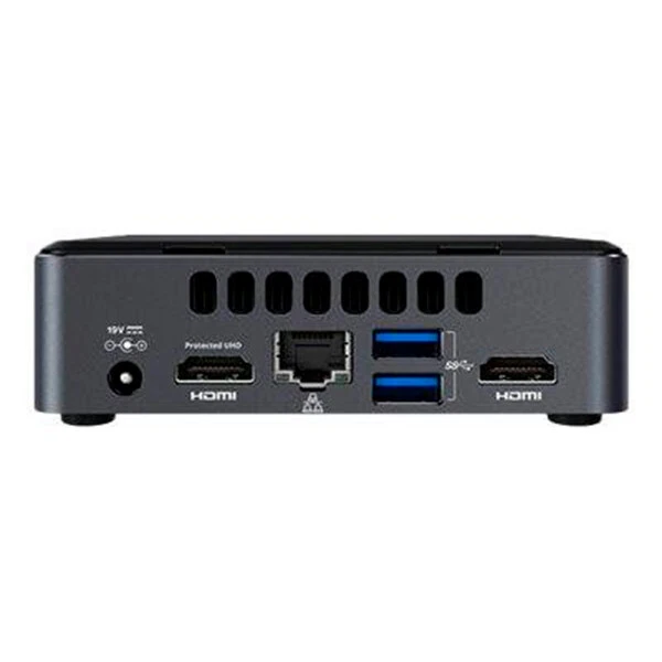 Mini PC Intel NUC barebone UCFF Negro i7-8650U 1,9 GHz *No incluye memoria ni HD - Imagen 2 de 3
