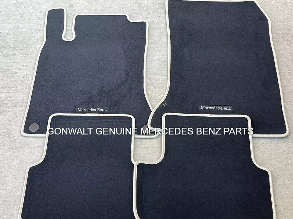 1176808100698S68 Mercedes Benz CLA45 AMG CLA250 1417 Velour Floor Mats