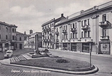 C15687-LOMBARDY, LEGNANO PIAZZA QUATTRO NOVEMBRE, WITH CAR, YEARS '50-'60