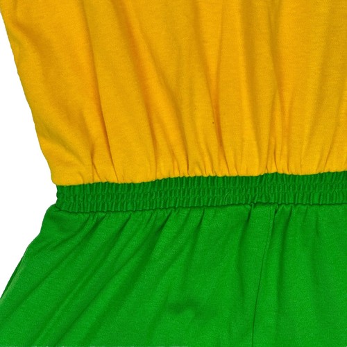 Vintage 80s Fashion Formulas Romper Colorblock Multicolor Shorts Women’s Size S - Picture 15 of 20