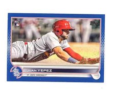 Juan Yepez Baseball Cards - Base Cards, Inserts, RC's, etc. - You Pick