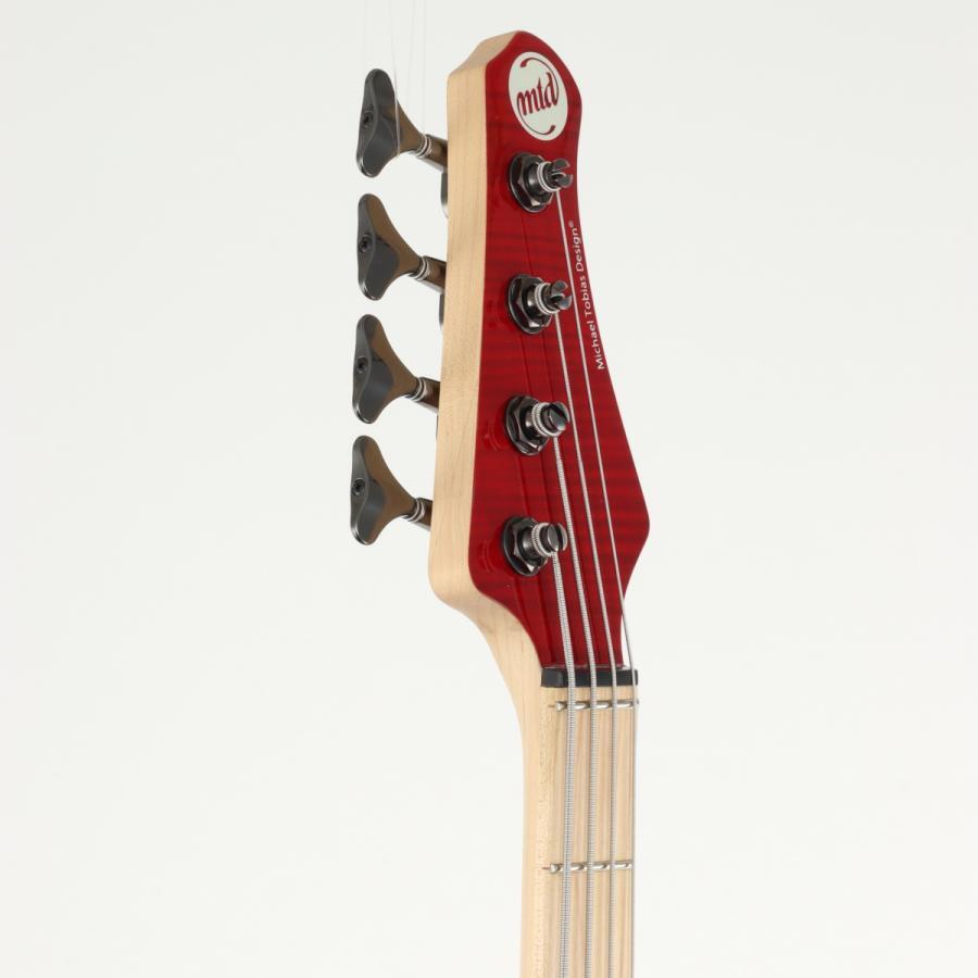 MTD Kingston KZ4 Z Candy Apple Red Electric Bass Guitar | eBay