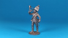 TIN soldiers 54 mm of Bugler of the Jaeger Company of the Vanguard Battalion