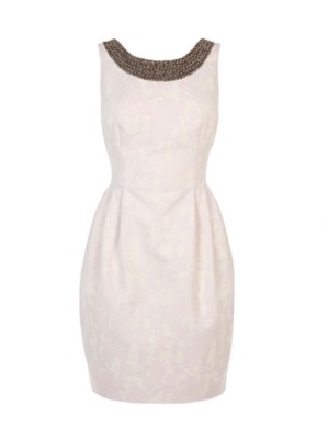 coast emele jacquard dress