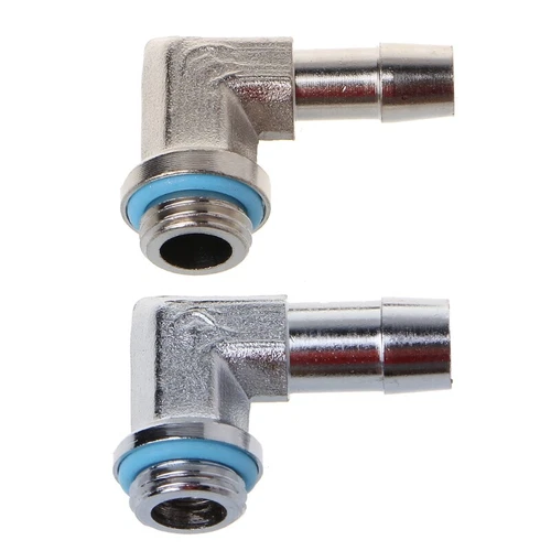 90 Degree Elbow Pipe Connector for Computer Water Cooling G1/4 Thread Gamer DIY
