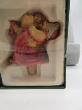 2000 Guardian Of The Grapes Bottle Stopper Cork Couple Rare