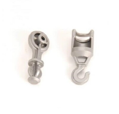 Bruder Ersatzteile Adapter für Greifzange und Hakenaufsatz 42269 NEU