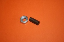 TRIUMPH TR25W BSA B25 CLUTCH ADJUSTER SCREW AND NUT 57-4189 UK MADE