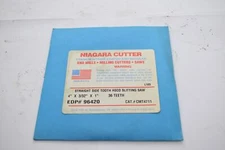 NEW Niagara Cutter CMT4711 96420 Slitting Saw Straight Side Tooth 4'' x 3/32'' x