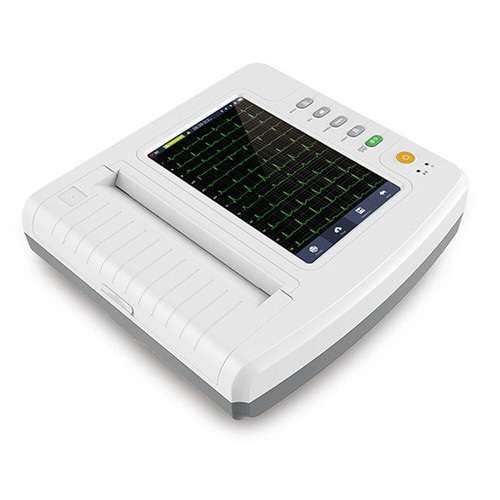 CONTEC ECG1212G, Touchscreen EKG Monitor, 12 Kanal EKG Gerät, Drucker, VET - Bild 4 von 11