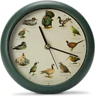 Singing Wild Game Birds of North America 狩猎墙面/桌面声钟,8 英寸