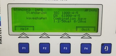 Surge Generator for EN 61000-4-5, IEC 1000-4-5 Standards Compliance Test WORKING