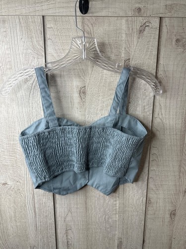 Girls 2 Piece Sleeveless Crop Top & Pants Set Size 11-12Y Summer Spring Beach - Picture 3 of 10