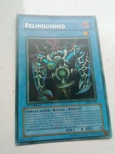 Relinquished [1st Edition] MRL-029 Prices | YuGiOh Magic Ruler | YuGiOh  Cards