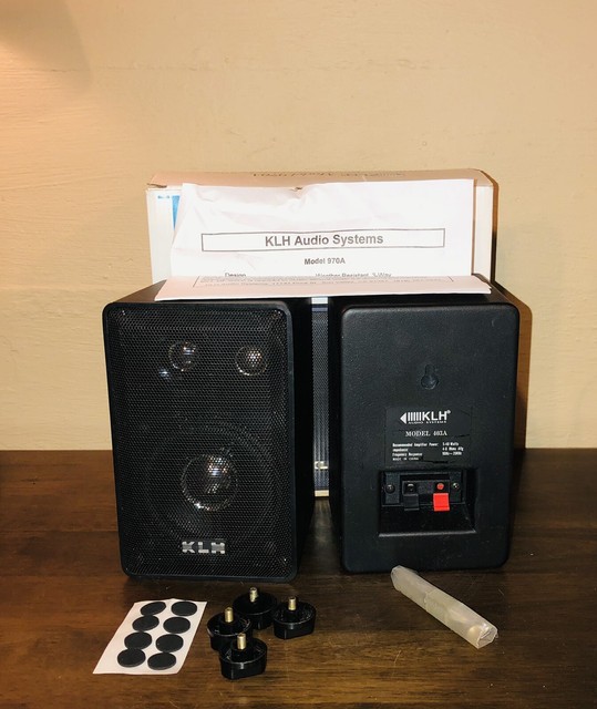 KLH 970A Main / Stereo Speakers for sale online eBay