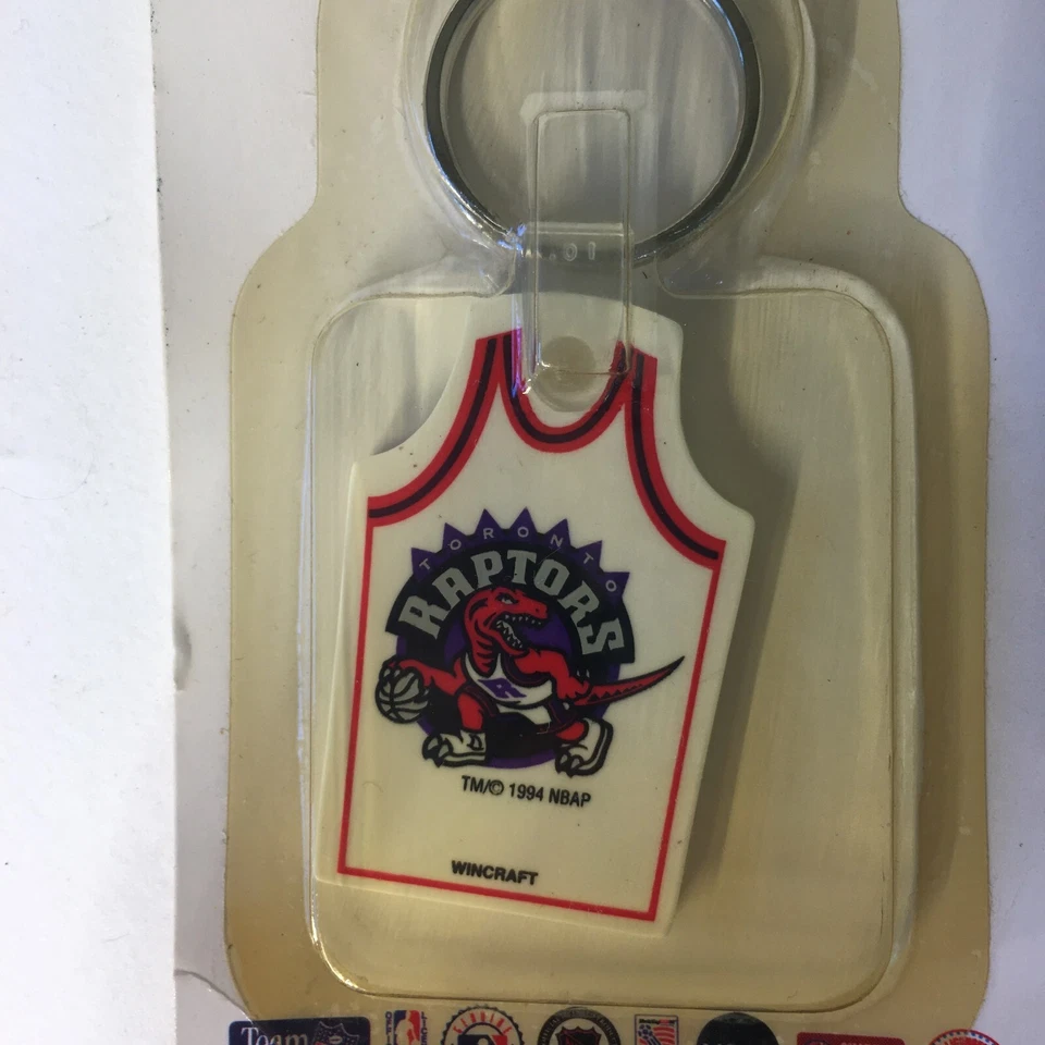Llavero deportivo Toronto Raptors WinCraft 1994 con licencia oficial nuevo sellado Foto 2 de 4