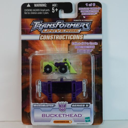 Transformers Universe Micromaster Constructicons / Devastator Hasbro 2004 NIP - Picture 18 of 22