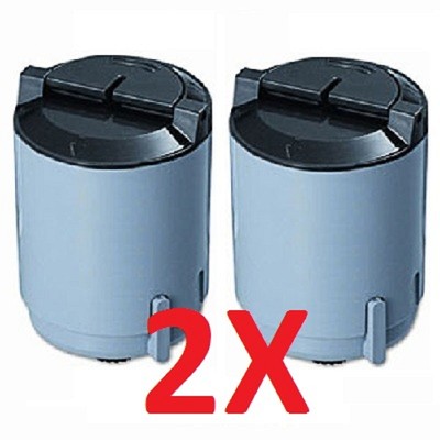 2x Schwarz Toner für Samsung CLP300 N CLX3160FN CLX3160 N FN CLX3130 CLX2160 N