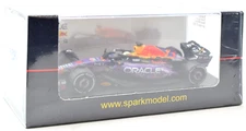 Spark Red Bull - Max Verstappen - 2023 Las Vegas GP Win 1:64 Diecast F1 Car Y356