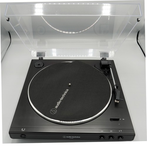 Audio Technica ATLP60X Fully Auto Belt Drive Stereo Turntable Black Used 4961310147136 eBay