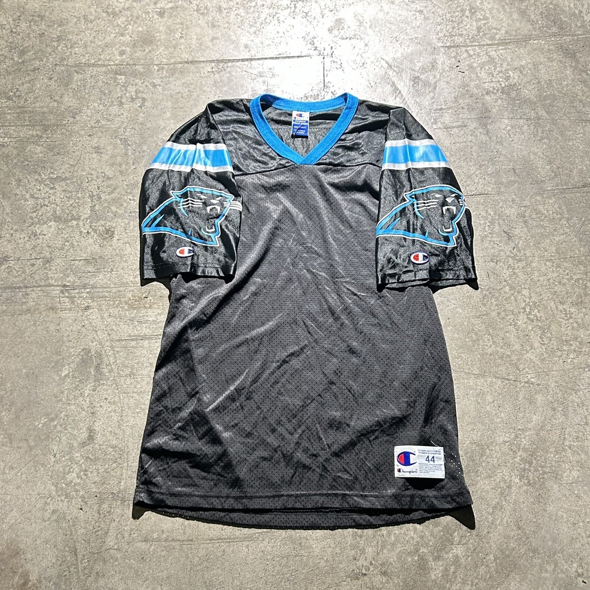 Vintage 90s Made In Mexico Carolina Panthers Blank Champion