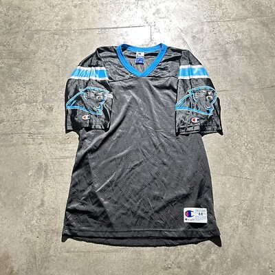 Vintage 90s Made In Mexico Carolina Panthers Blank Champion Jersey
