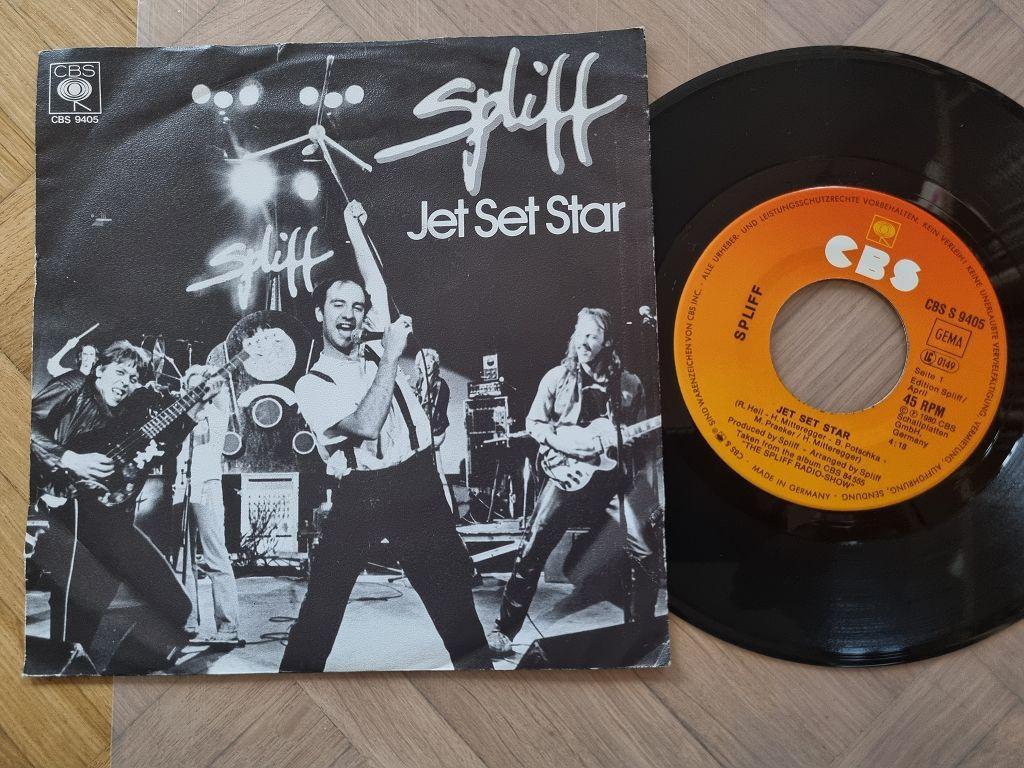 7"" Single Spliff - Jet Set Star Vinyl Germany