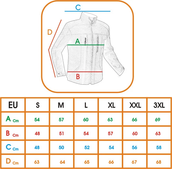Giacca Giaccone Moto Scooter Fodera Removibile Tessuto Impermeabile Nero - Immagine 2 di 2