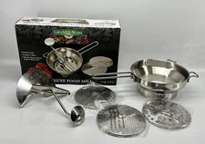 Granite-Ware Stainless Steel Deluxe Food Mill # 0722 ~ NEW