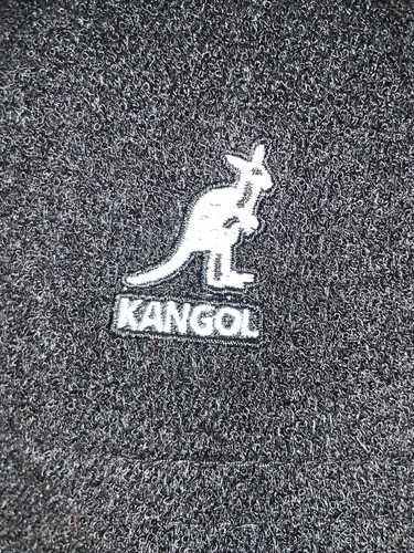 KANGOL K3050ST BERMUDA CASUAL BUCKET HAT SIZE MEDIUM BLACK GOOD USED CONDITION - Picture 2 of 12