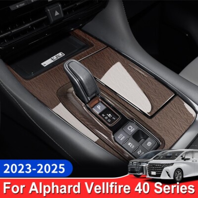 For 2023-2025 Toyota 40 Series Alphard Vellfire Central Control Gear Panel