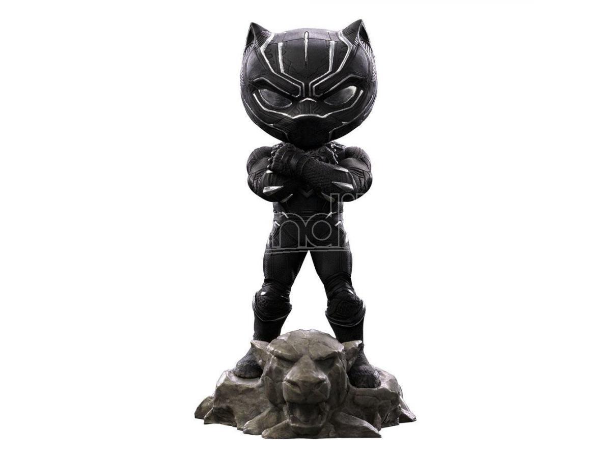 Marvel Black Panther MiniCo Statua Black Panther 15 Cm Iron Studios