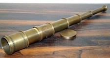 Victorian Marine Old Antique Telescope 18" Maritime Nautical Brass Spyglass Gift