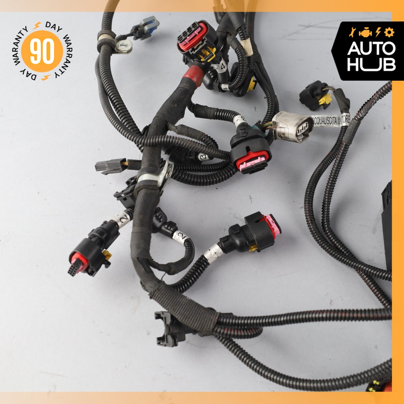 09-19 Maserati Quattroporte GranTurismo Engine Motor Wiring Wire Harness OEM
