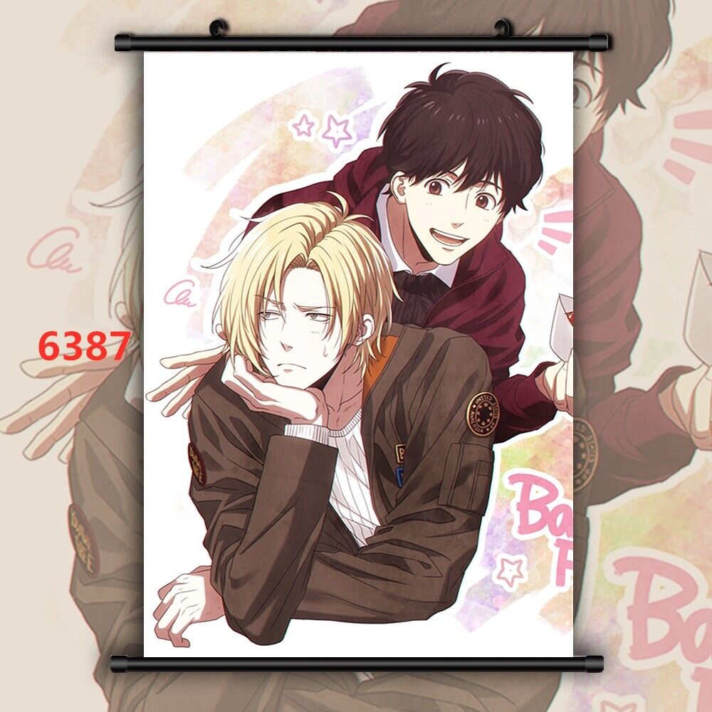 Banana Fish - Ash Lynx and Eiji Okumura Art Board Print for Sale