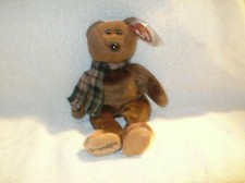 VINTAGE TY Beanie Babies, GRAMPS the Grandfather Bear (Internet Exclusive)  RARE