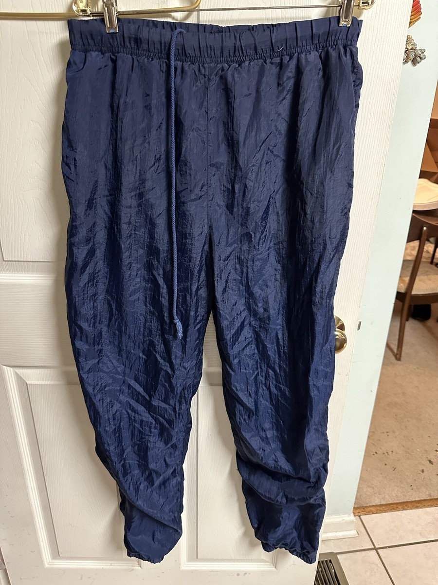 2 Pair Vnt Track Pants Nylon Joggers Aviat Sportif Zip Cuff