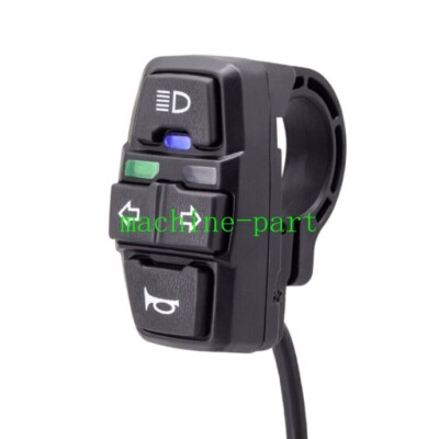 Ebike Scooter Light Horn Turn Light Switch Electric Bike Switches Signal Button