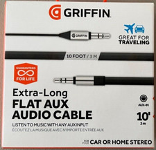 Griffin 10' Flat AUX Audio Cable